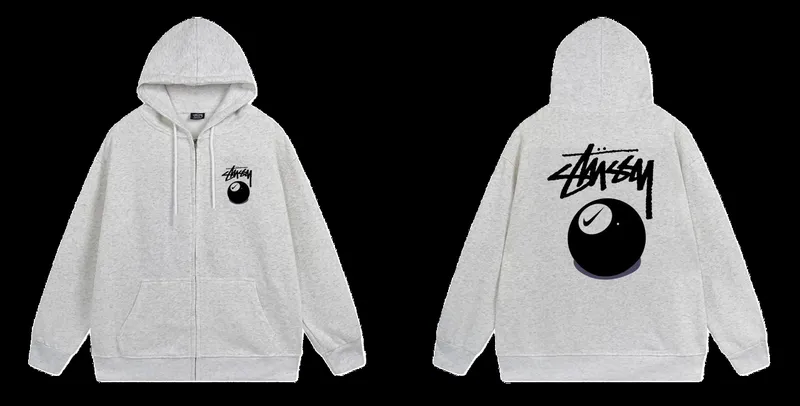 Stussy Zipper Hoodie 40+ colorways [Premium Quality]